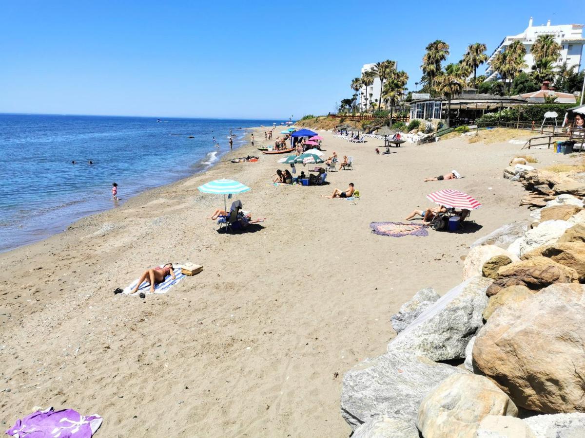 Apartamento Mar Azul, Primera Linea De Playa Sitio de Calahonda Eksteriør billede