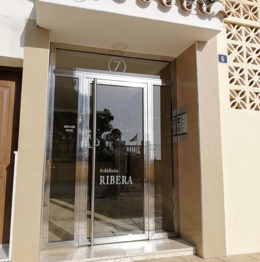 Apartamento Mar Azul, Primera Linea De Playa Sitio de Calahonda Eksteriør billede